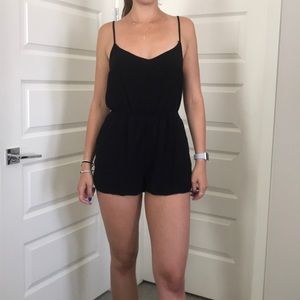 H&M black romper
